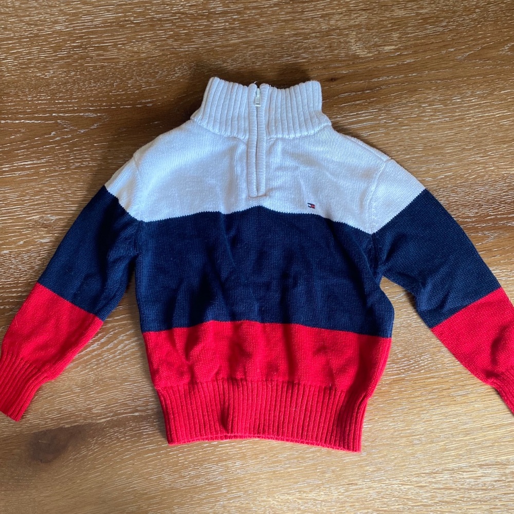 Sold - Tommy Hilfiger QuarterZip Sweater